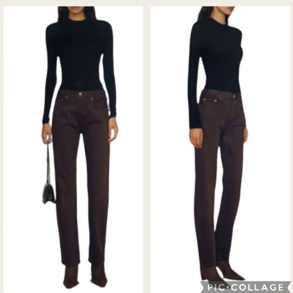 Burberry London Women's EUC Straight Leg Jeans in US size 8 - Picture 1 of 10